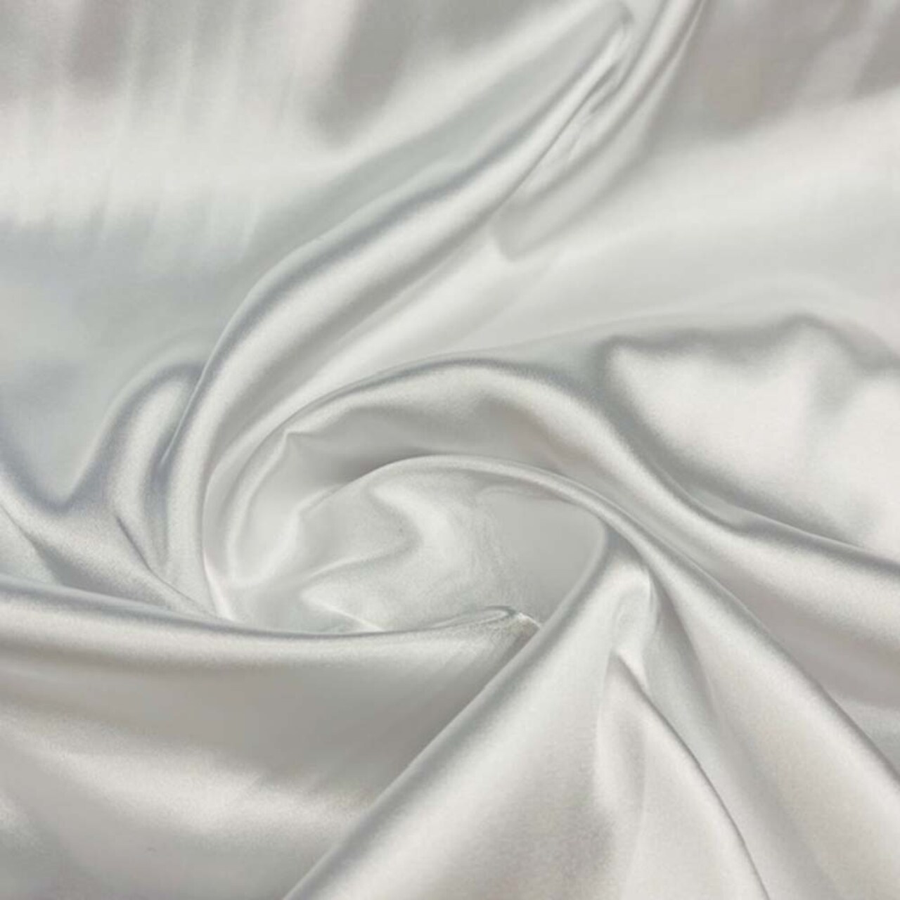 1 Yard Premium Bridal Satin Fabric Glossy Soft Material for Gowns 60 Inch Width